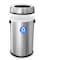 Alpine Industries Trash Can, Stainless Steel Brushed, Stainless Steel/Plastic ALP470-65L-R - alternate 4